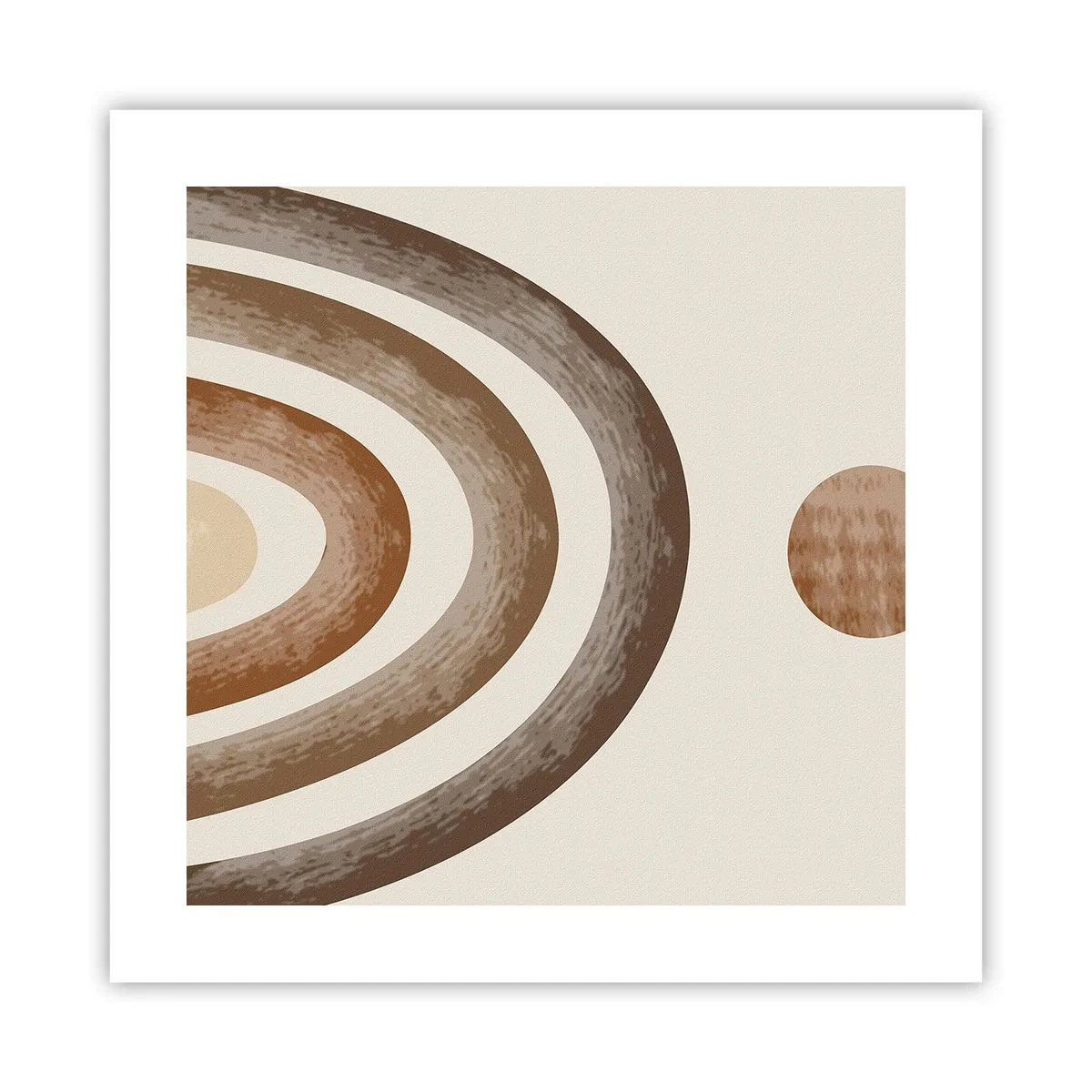 Poster - In einer weit entfernten Galaxie - 40x40 cm