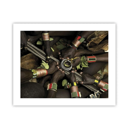 Poster - Wir sind zusammen - 50x40 cm