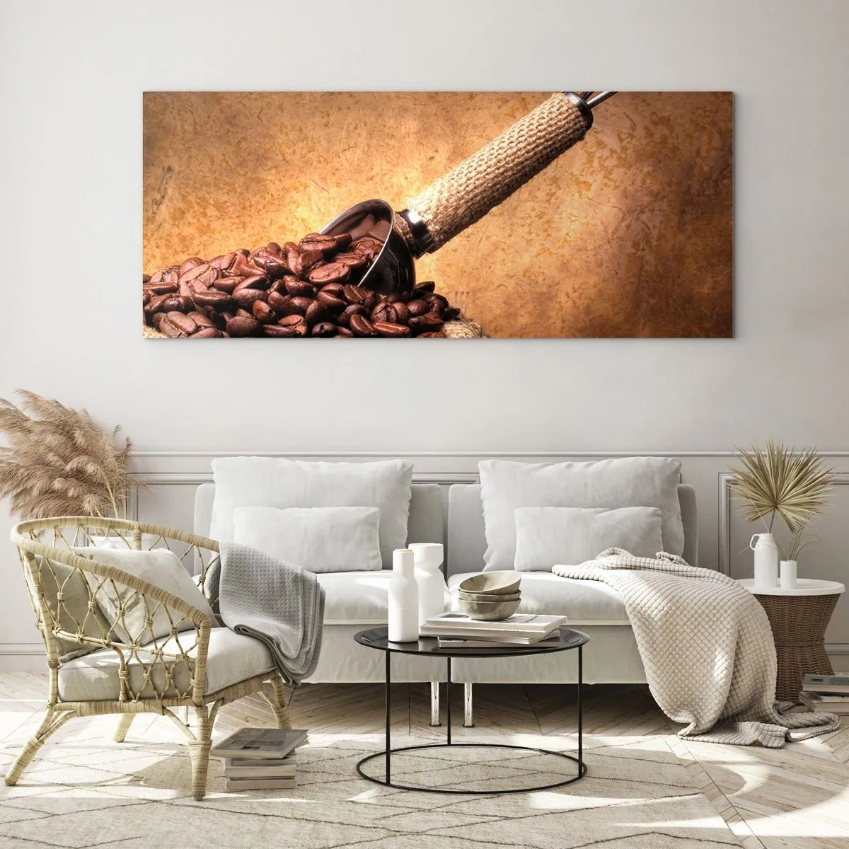 Glasbild - Bild auf glas - An der Quelle des Geschmacks - 100x40 cm
