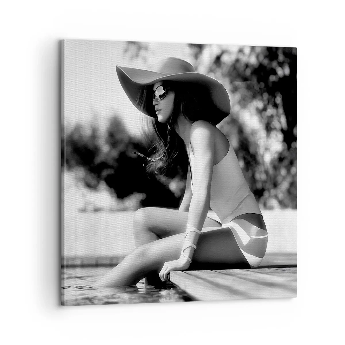 Bild auf Leinwand - Leinwandbild - Sommertraum - 60x60 cm