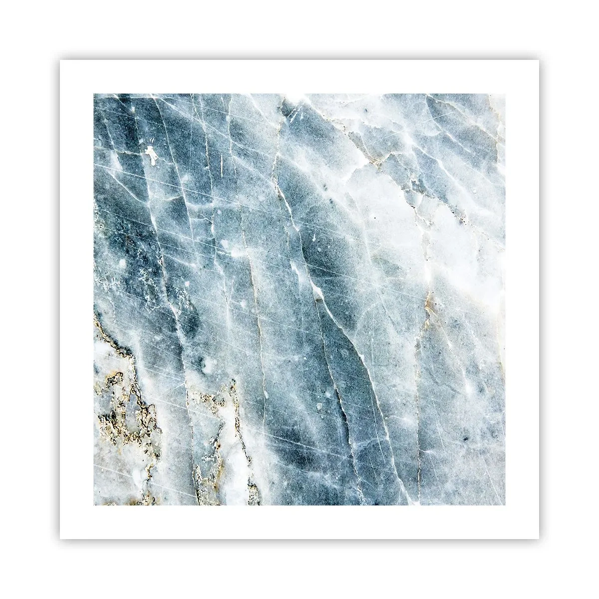 Poster - Eiswelt - 50x50 cm