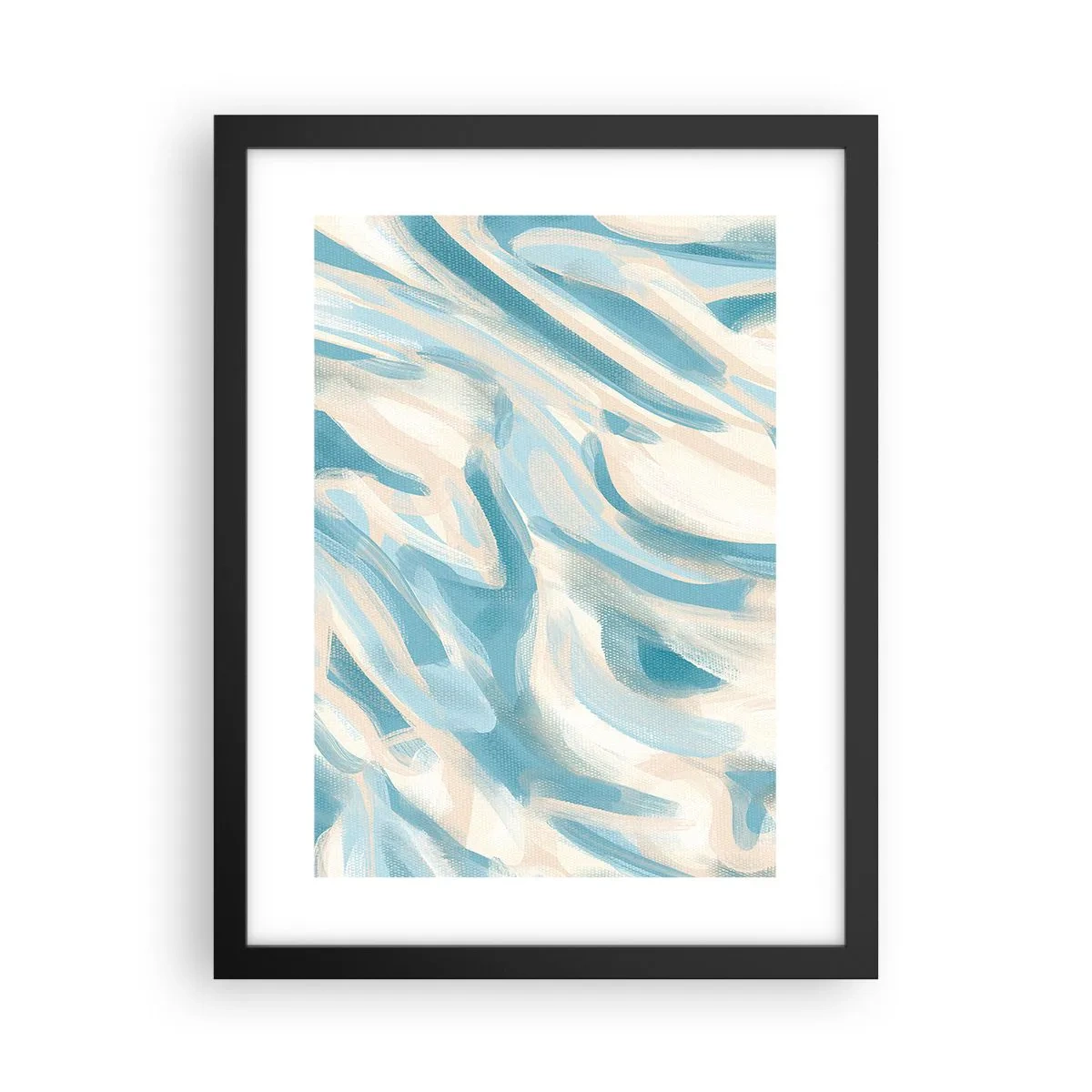 Poster in einem schwarzem Rahmen - Frühlingsbrisen - 30x40 cm