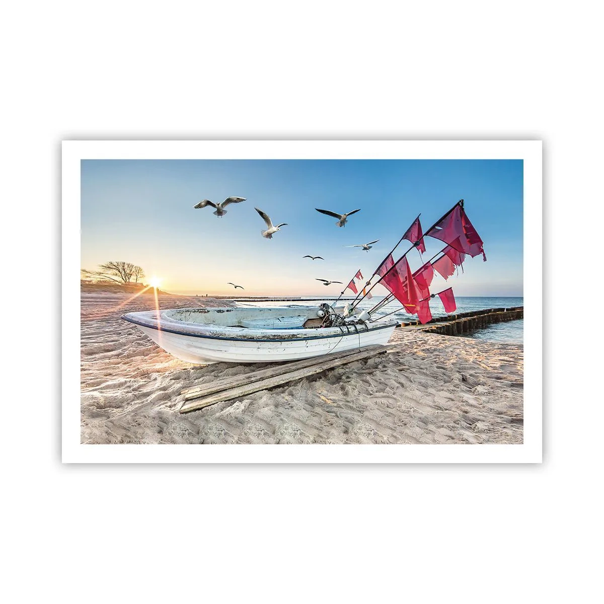 Poster - Wohlverdiente Ruhe - 91x61 cm