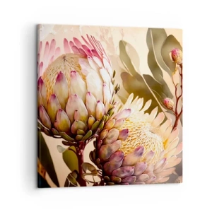 Bild auf Leinwand - Leinwandbild - Zärtlich umarmt - 60x60 cm