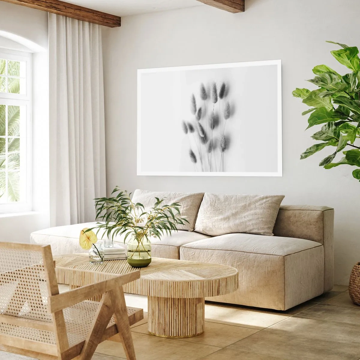 Poster - Eure flauschige Grashoheit - 91x61 cm