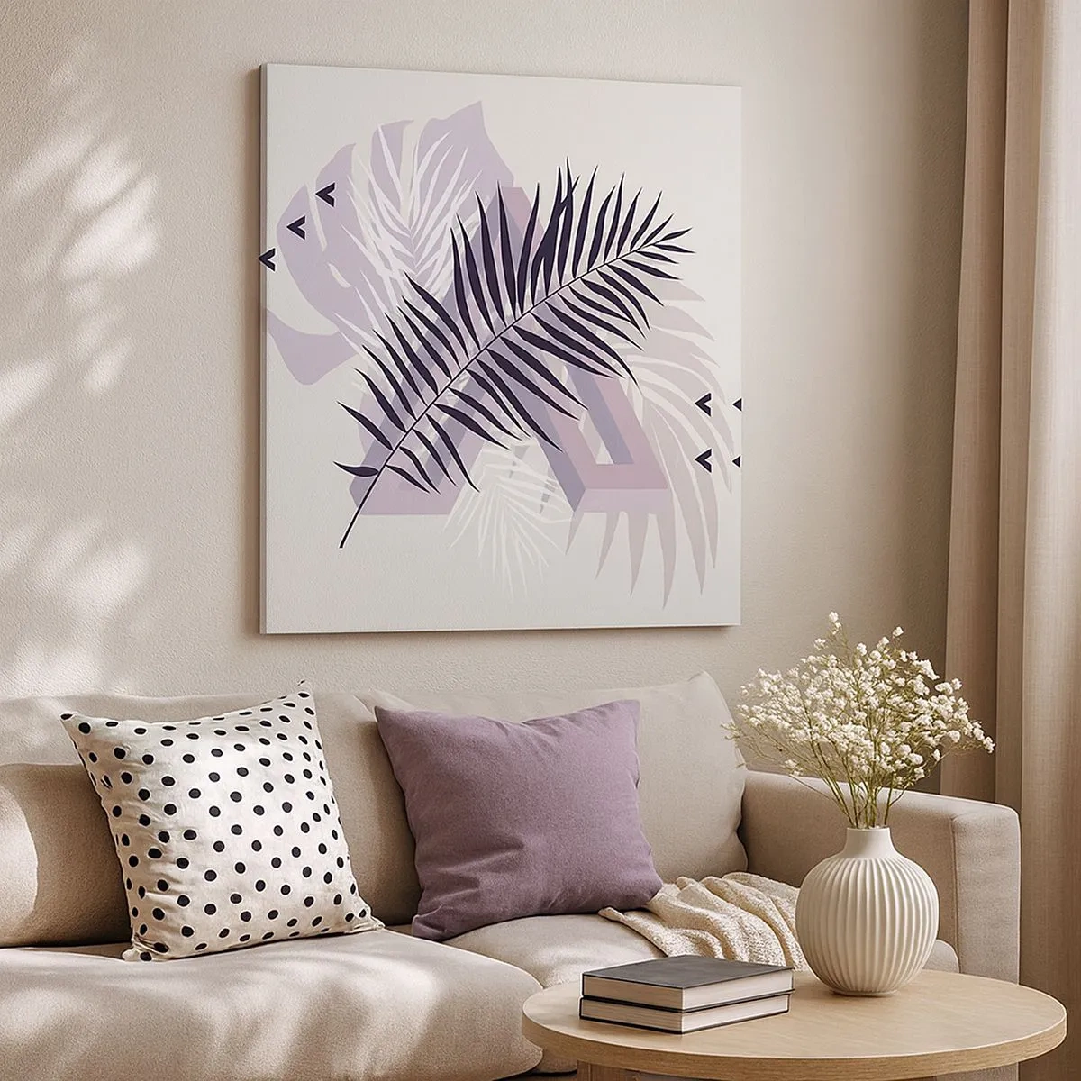 Bild auf Leinwand - Leinwandbild - Der Schatten des Schattens - 30x30 cm