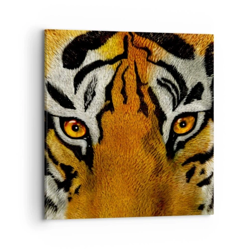 Bild auf Leinwand - Leinwandbild - Schrecklich und schön - 70x70 cm