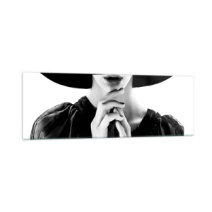 Glasbild - Bild auf glas - Versteckte Schönheit - 90x30 cm