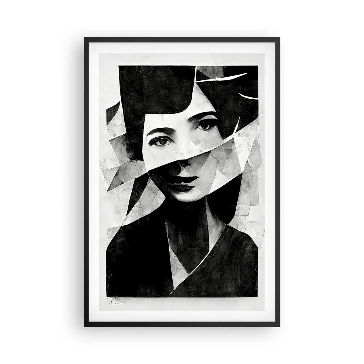 Poster in einem schwarzem Rahmen - So, wie du wirklich bist… - 61x91 cm