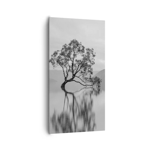 Bild auf Leinwand - Leinwandbild - Es gibt so ein Land - 65x120 cm