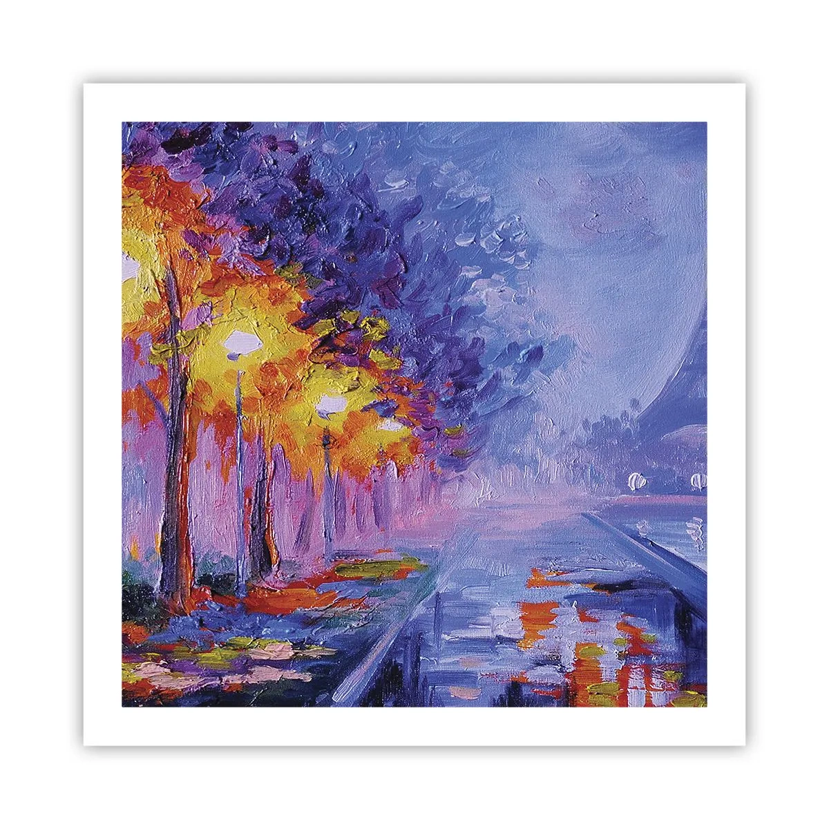 Poster - Ein Traumspaziergang - 60x60 cm