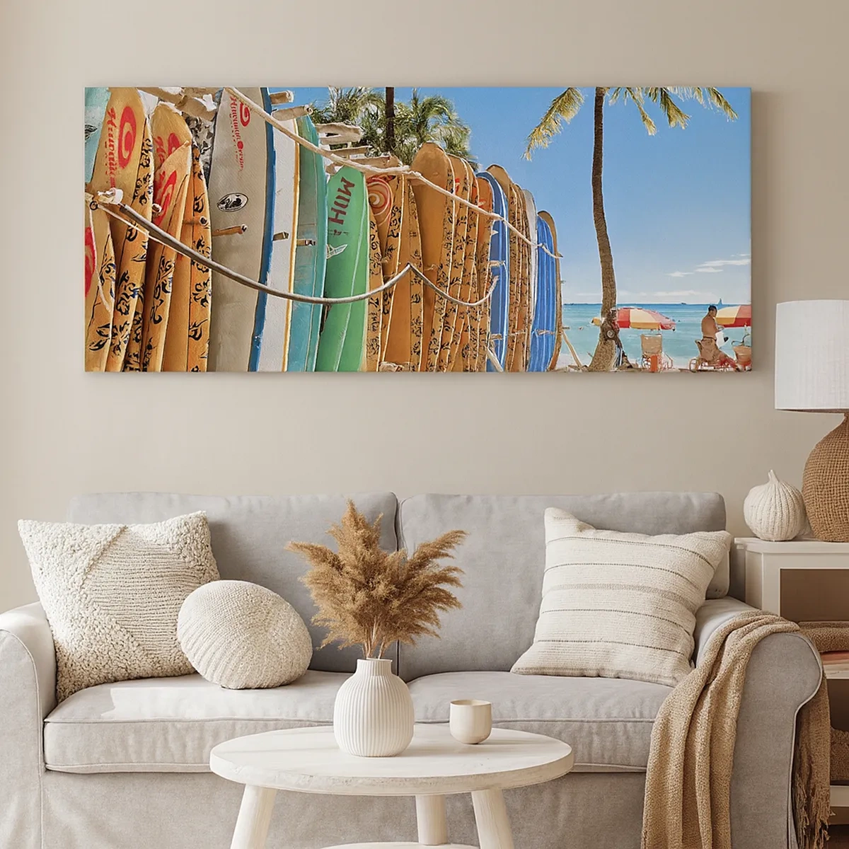 Bild auf Leinwand - Leinwandbild - Sonniger Spaß - 30x30 cm