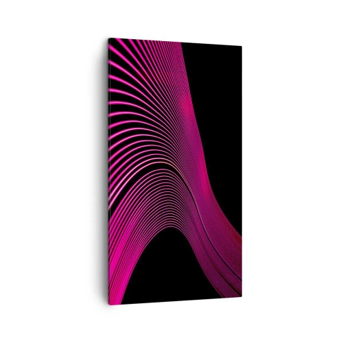 Bild auf Leinwand - Leinwandbild - Allee des Lichts - 45x80 cm