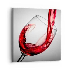 Bild auf Leinwand - Leinwandbild - Farbe – Bewegung – Klang - 30x30 cm