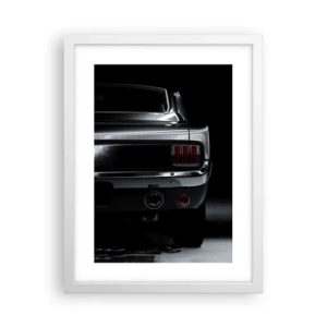 Poster in einem weißen Rahmen - Charme des Klassikers - 30x40 cm