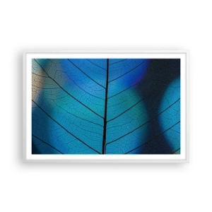 Poster in einem weißen Rahmen - Komplizierte Konstruktion - 91x61 cm