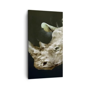 Bild auf Leinwand - Leinwandbild - Eine wahrhaft männliche Stärke - 45x80 cm