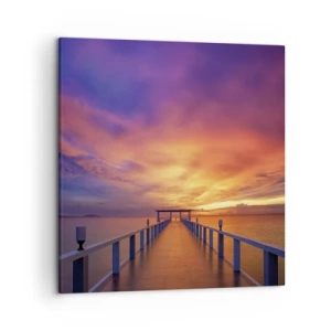 Bild auf Leinwand - Leinwandbild - Ohne Ende - 50x50 cm