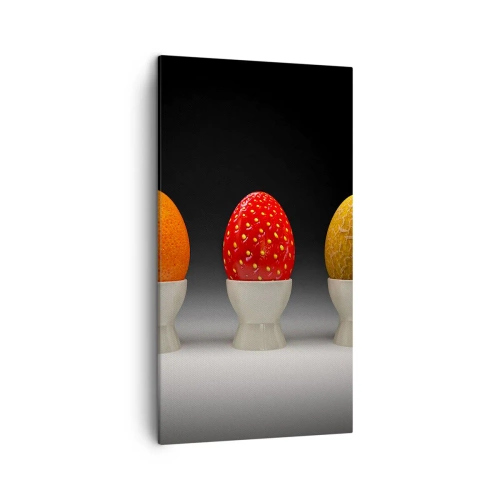 Bild auf Leinwand - Leinwandbild - Obstfrühstück - 45x80 cm