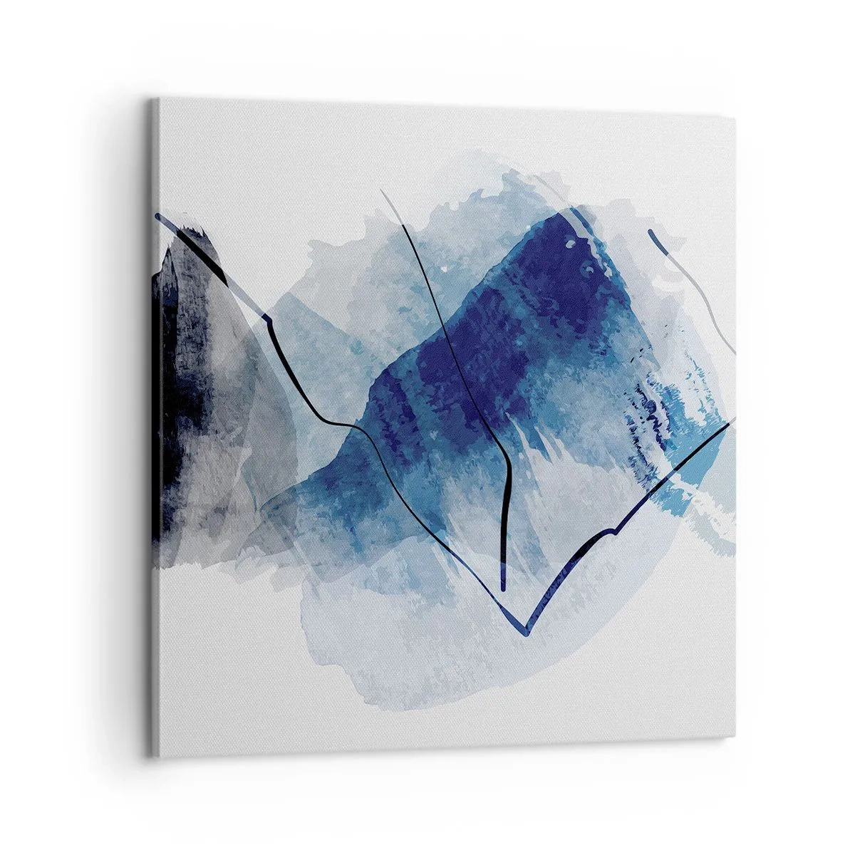 Bild auf Leinwand - Leinwandbild - Eisberg - 60x60 cm