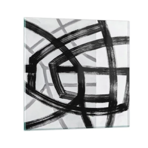 Glasbild - Bild auf glas - Bautiefe - 70x70 cm