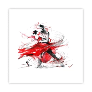 Poster - Tango – der Rhythmus der Leidenschaft - 30x30 cm