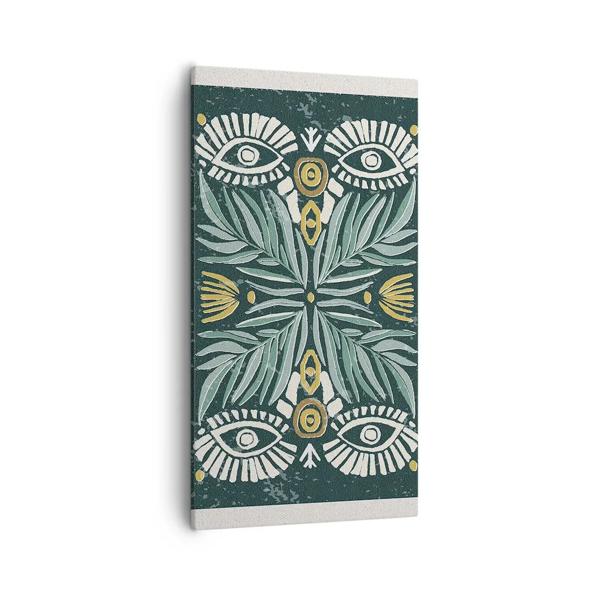 Bild auf Leinwand - Leinwandbild - Wie ein Volksausschnitt - 55x100 cm