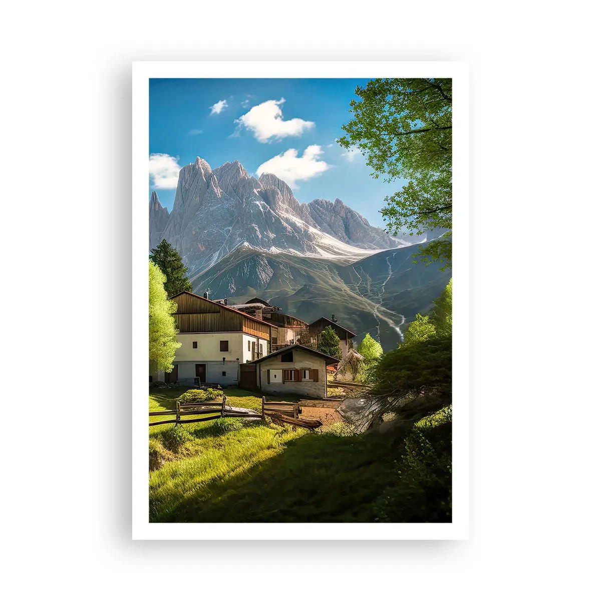 Poster - Alpenidylle - 70x100 cm