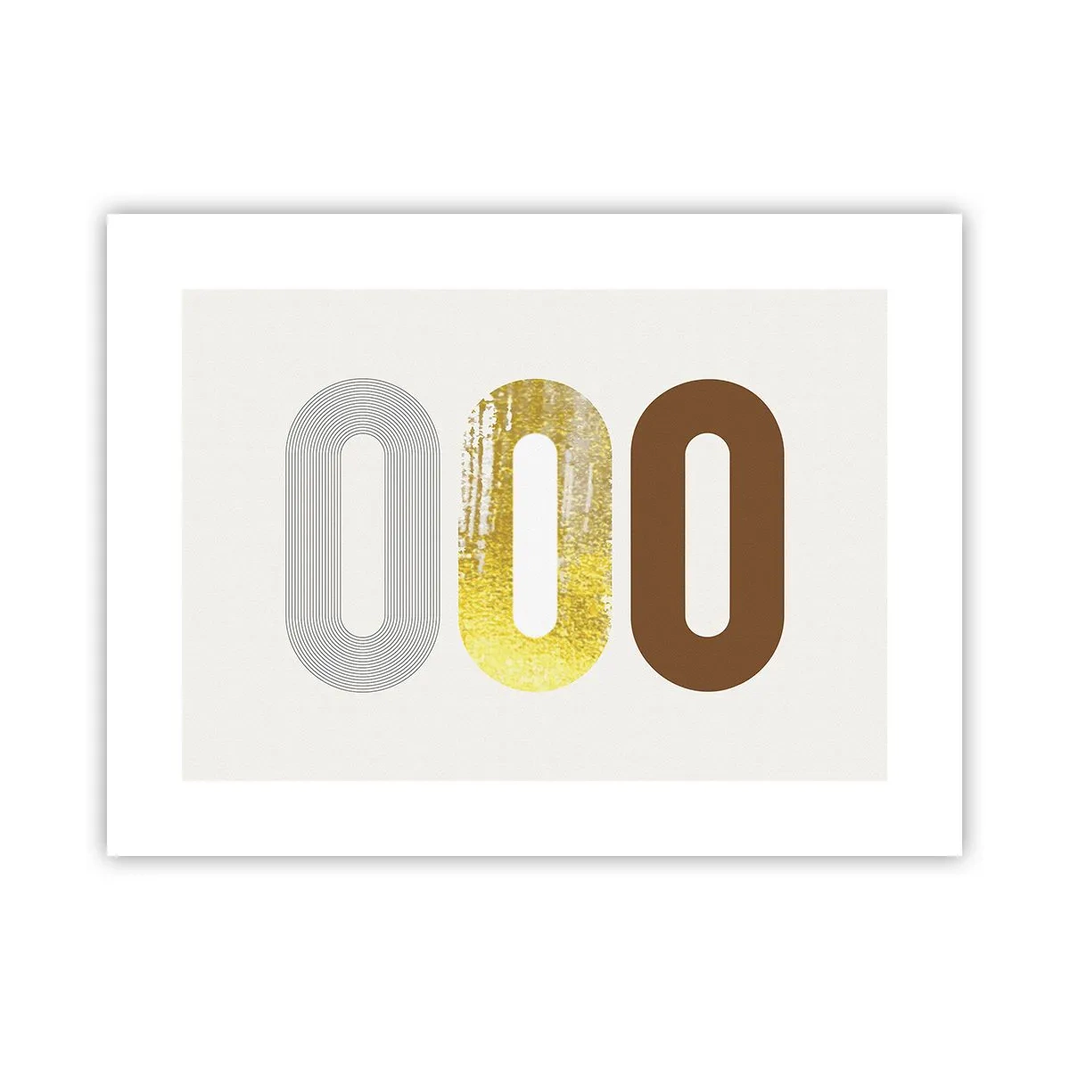 Poster - Oooh! - 40x30 cm