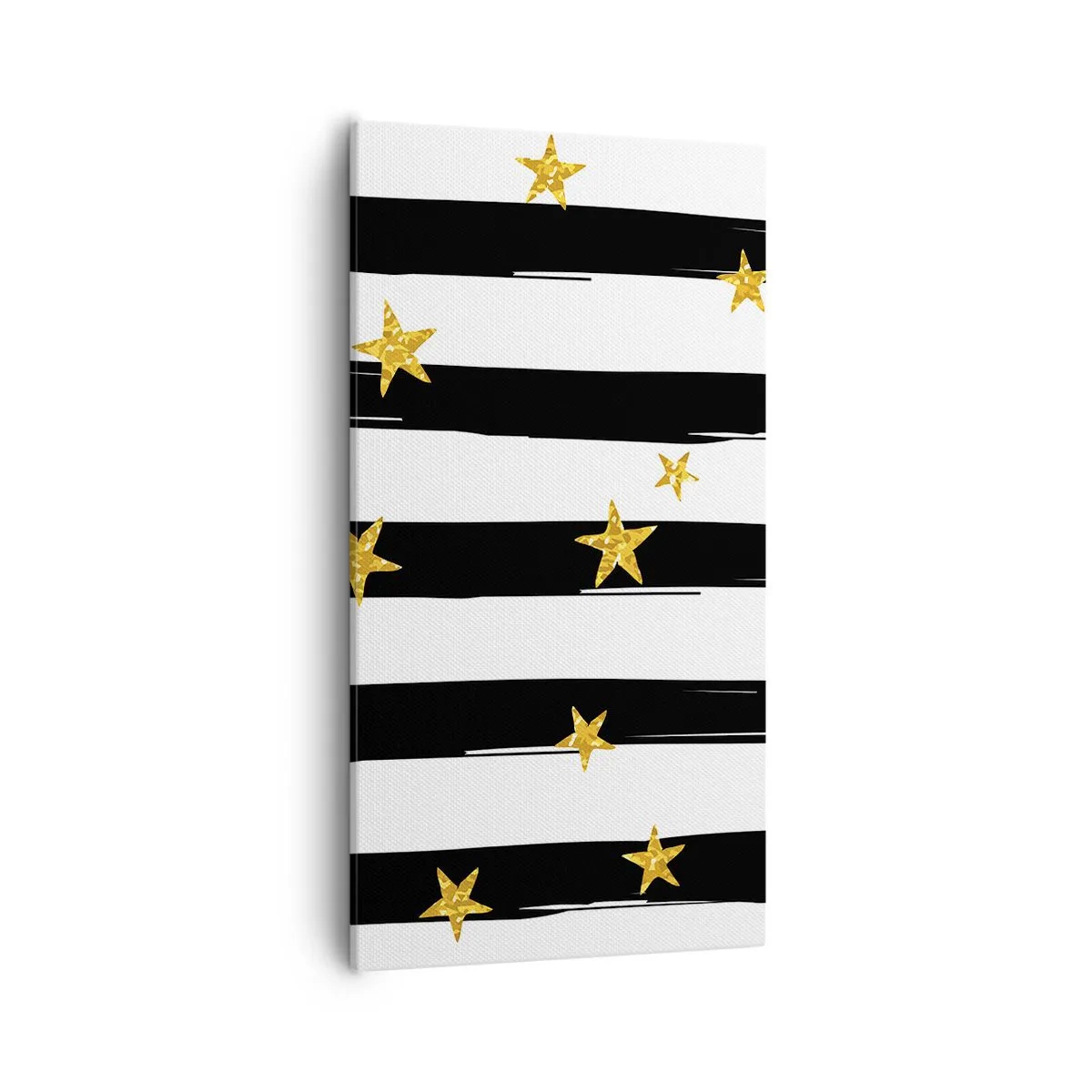 Bild auf Leinwand - Leinwandbild - Wir wurden alle unter einem glücklichen Stern geboren - 55x100 cm