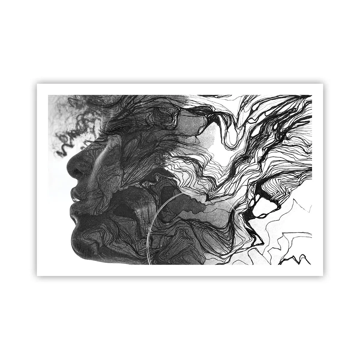 Poster - Verstrickt in Träume - 91x61 cm