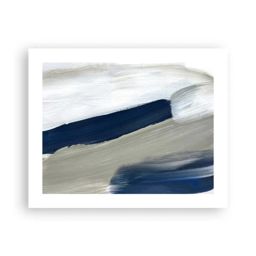 Poster - Begegnung mit dem Weißsein - 50x40 cm