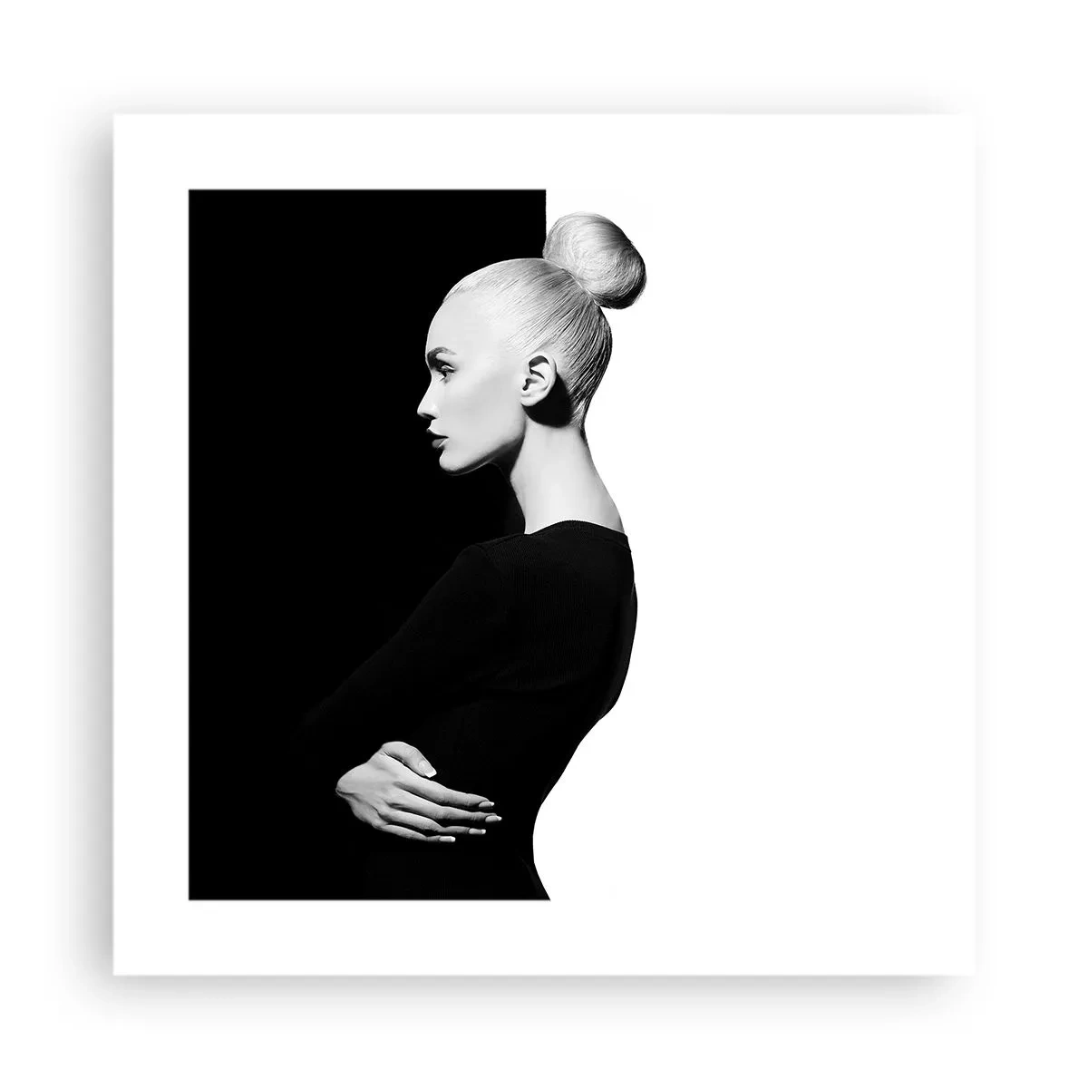 Poster - Einfach eine Frau - 40x40 cm