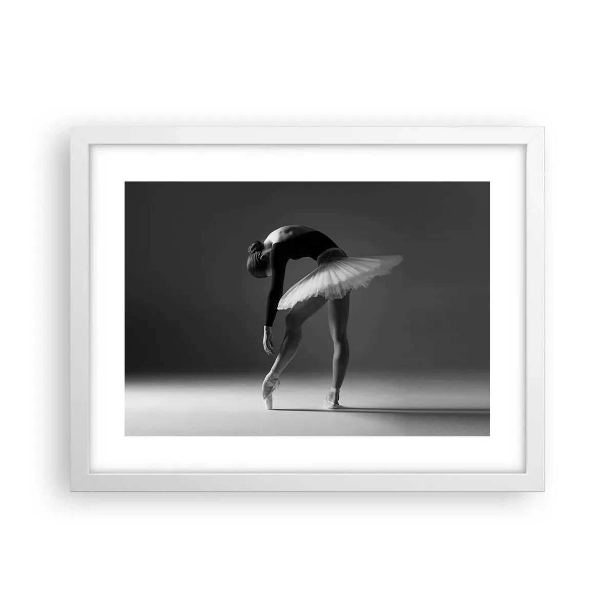 Poster in einem weißen Rahmen - Bella Ballerina - 40x30 cm