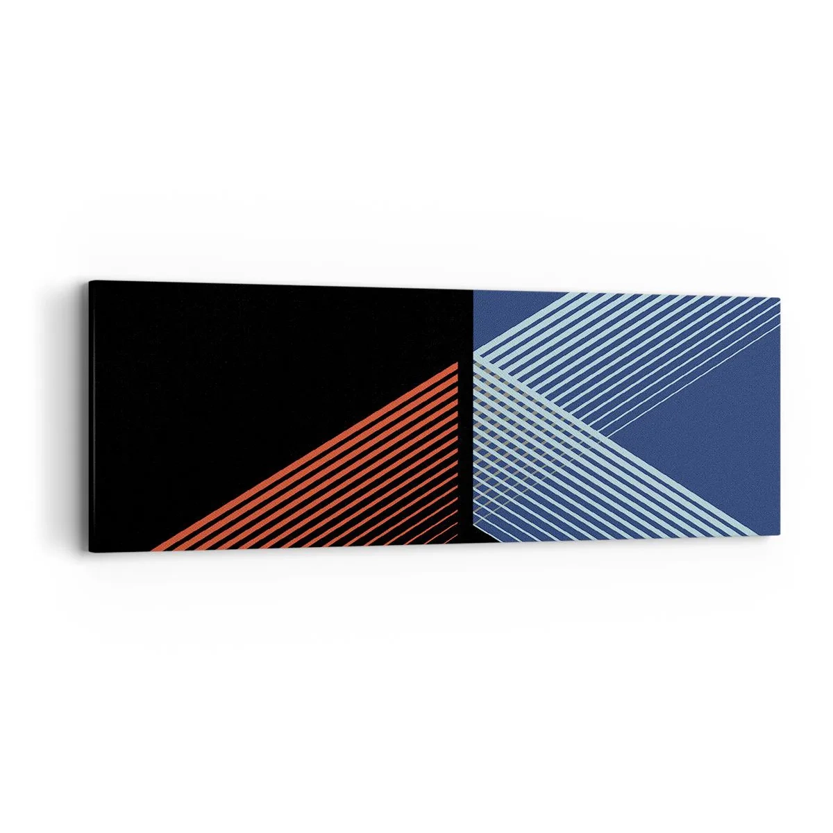 Bild auf Leinwand - Leinwandbild - Eine einfache Geschichte - 90x30 cm