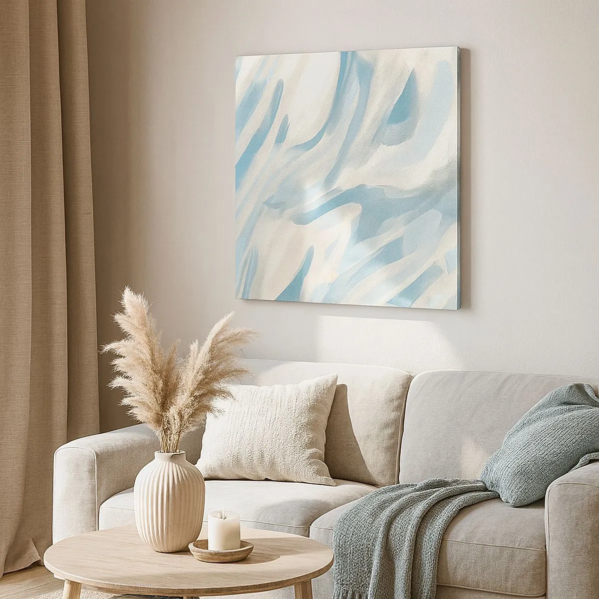 Bild auf Leinwand - Leinwandbild - Frühlingsbrisen - 30x30 cm