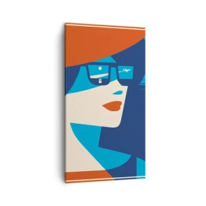 Bild auf Leinwand - Leinwandbild - Urlaubsreise - 45x80 cm