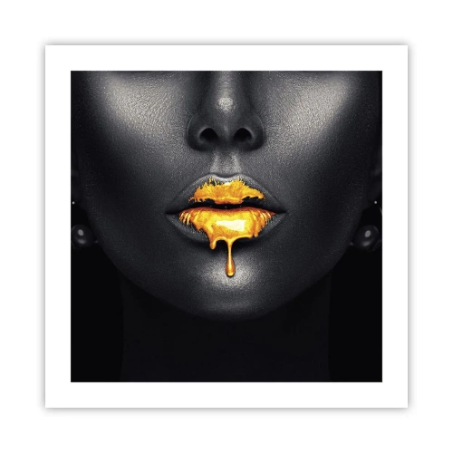 Poster - Goldmaul - 50x50 cm