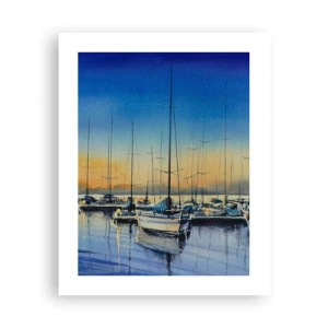 Poster - Ende eines guten Tages - 40x50 cm