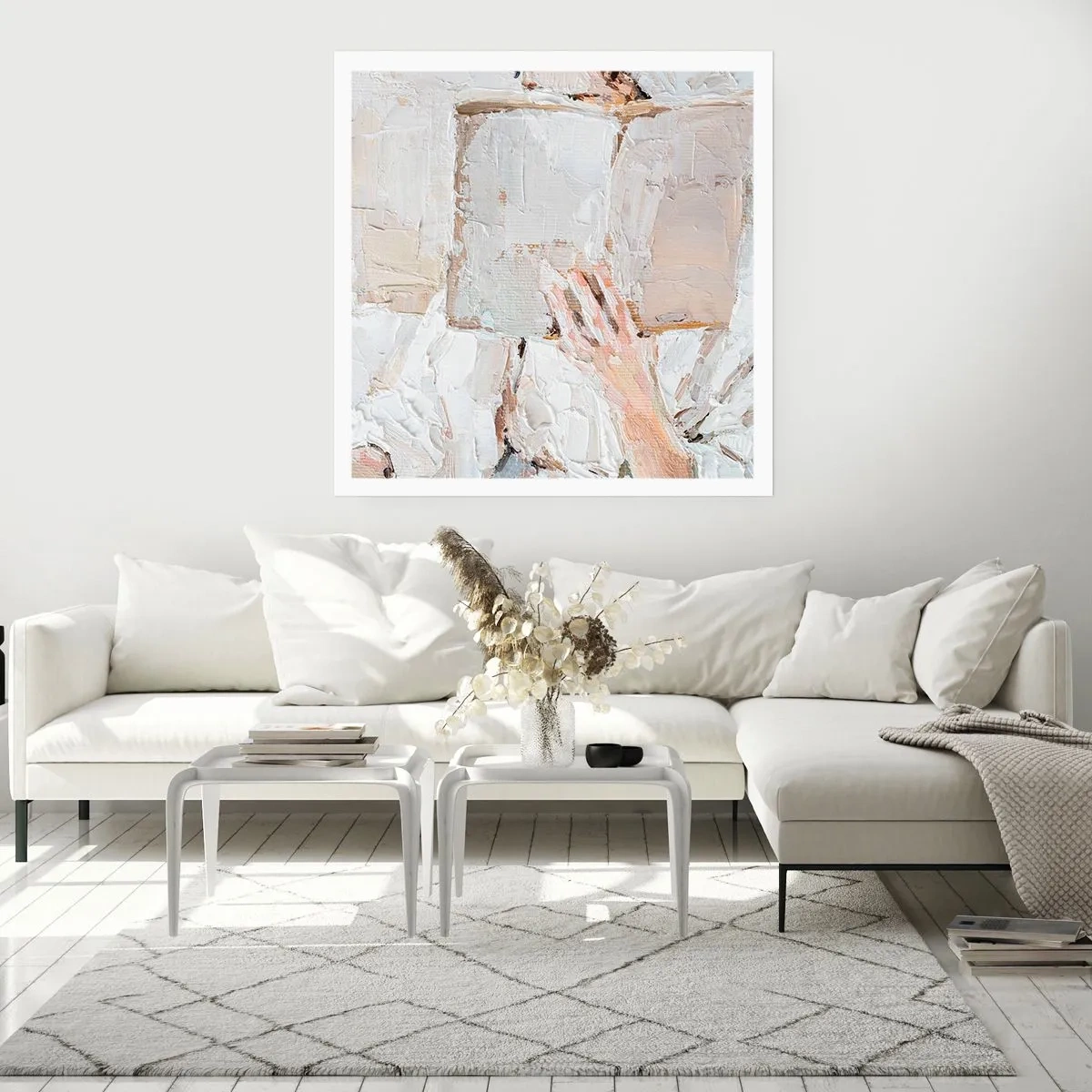 Poster - In einer anderen Welt - 40x40 cm