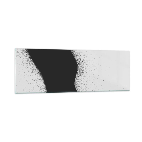 Glasbild - Bild auf glas - Flüssiges Gleichgewicht - 90x30 cm