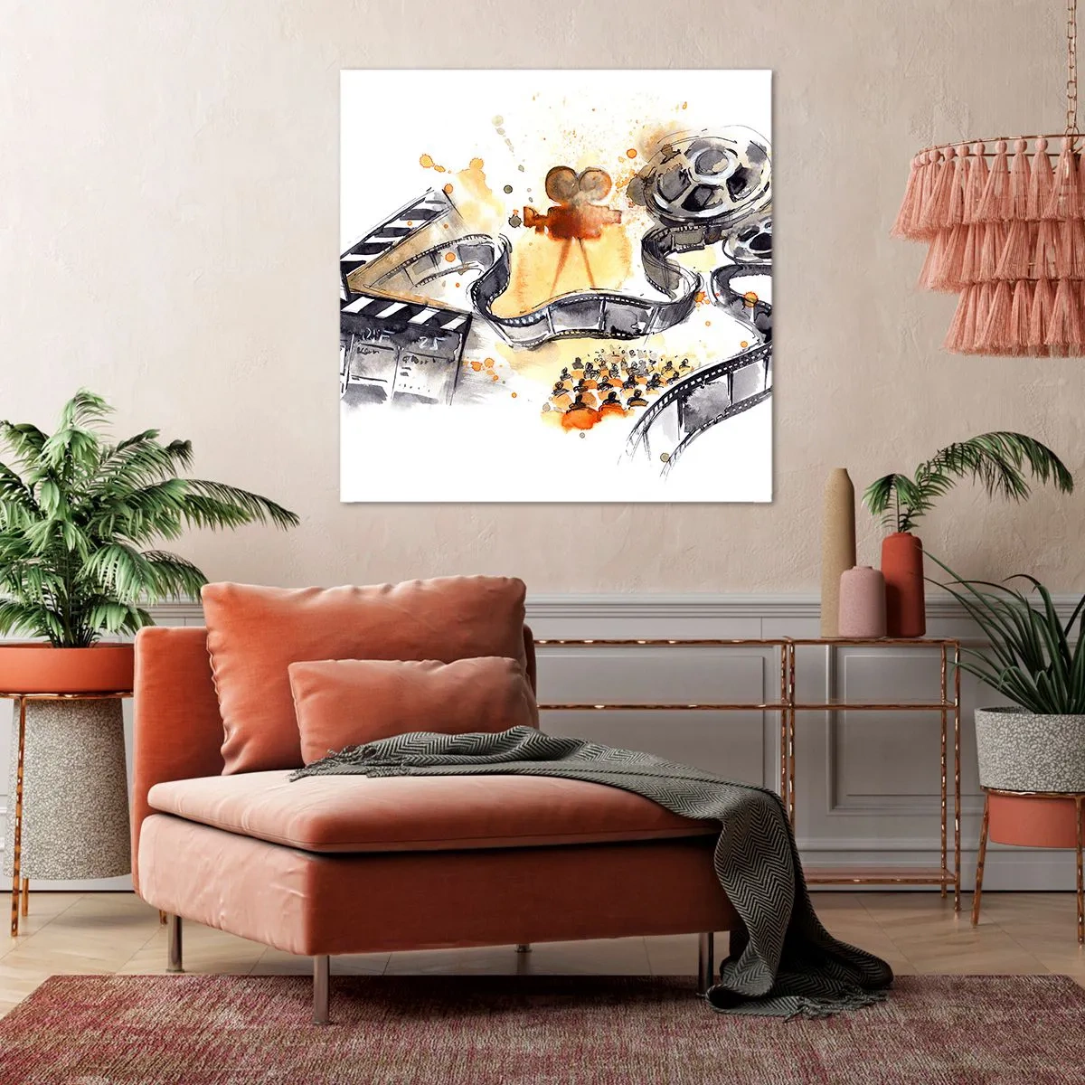 Bild auf Leinwand - Leinwandbild - Im Land der Träume - 40x40 cm