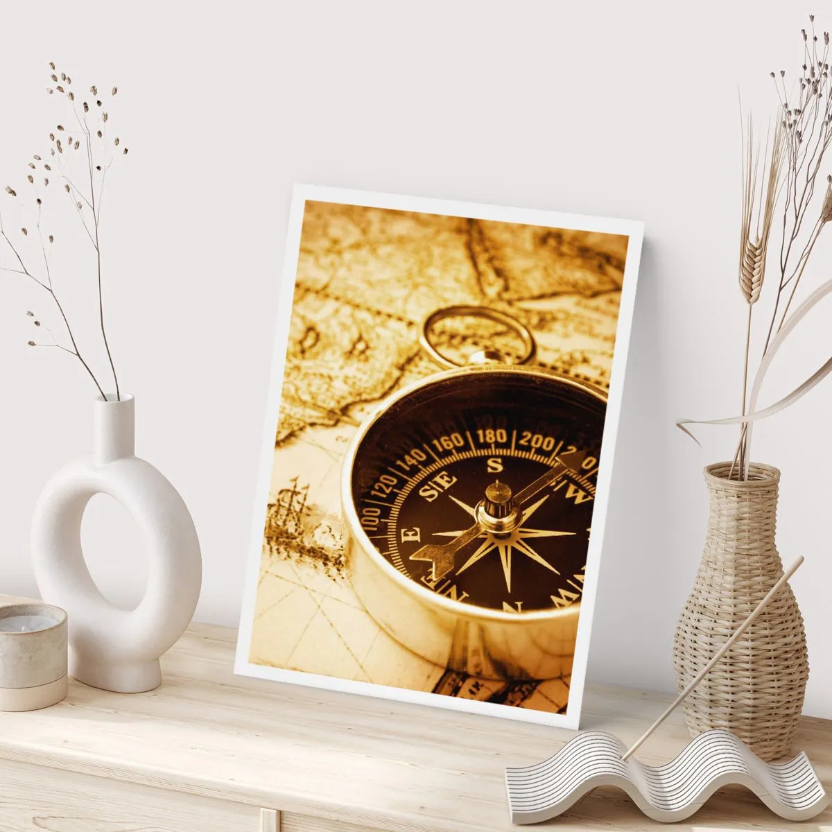 Poster - Ost oder West? - 70x100 cm