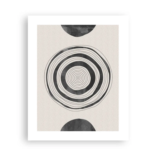 Poster - Wichtig ist, was dazwischen liegt - 40x50 cm