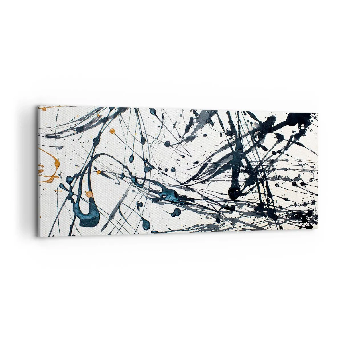 Bild auf Leinwand - Leinwandbild - Expressionistische Abstraktion - 100x40 cm