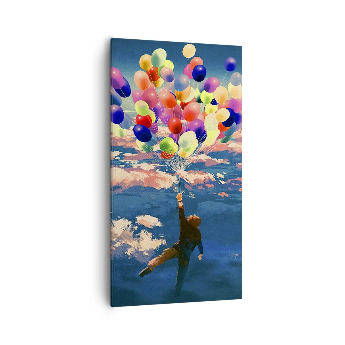 Bild auf Leinwand - Leinwandbild - Ein Kindheitstraum wird wahr - 55x100 cm