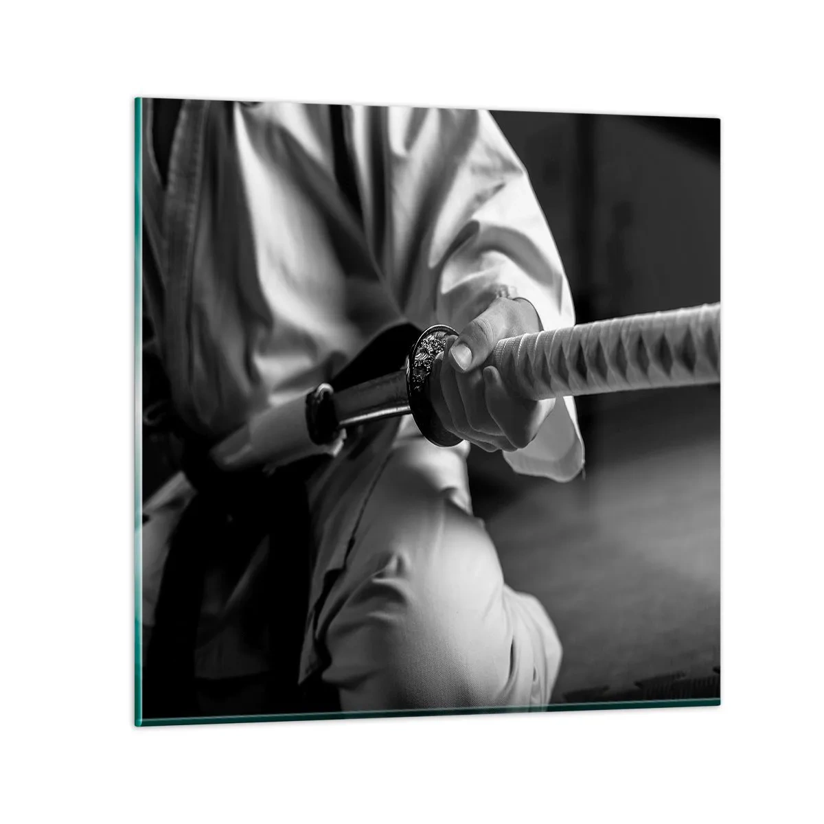 Glasbild - Bild auf glas - Kriegerseele - 50x50 cm