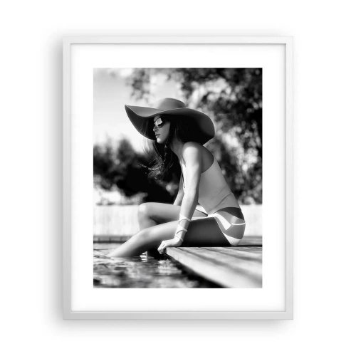 Poster in einem weißen Rahmen - Sommertraum - 40x50 cm