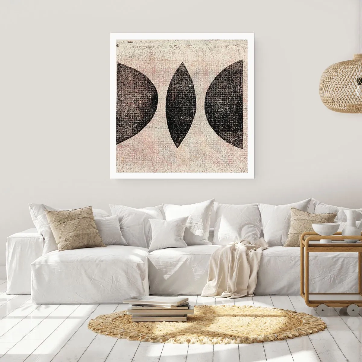 Poster - Ethnische Abstraktion - 30x30 cm