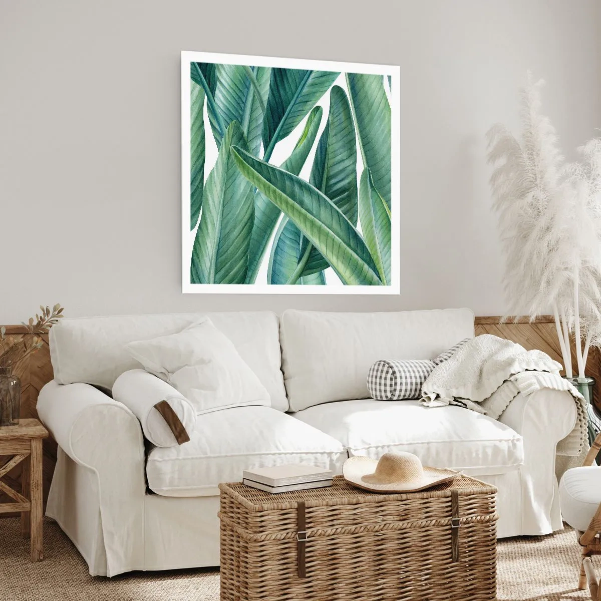 Poster - An und für sich Grün - 40x40 cm